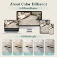thumbnail image 5 of RUG ROBOT 8'x10' Large Area Rug for Living Room, Vintage Woodland Washable Bedroom Rug, Cottagecore Accent Carpet for Dining Room Home Decor Ultra Soft Non Slip Low Pile, Beige, 5 of 11