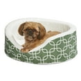 thumbnail image 1 of Orthoperdic Egg-Crate Nesting Pet Bed w/ Teflon Fabric Protector, Small Green, 1 of 1