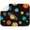 Adorable, variant on Country Barn Chicken Drying Mat - Foldable Microfiber Dish Drying Pad - Hand-Drawn Hen and Sunflower Design Kitchen Mat