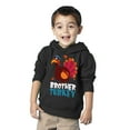 thumbnail image 2 of Awkward Styles Thanksgiving Toddler Hoodie Brother Turkey Fleece Hooded Sweatshirt, 2 of 4