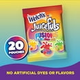 thumbnail image 3 of Welch's Juicefuls Fusions Gluten-Free Assorted Flavors Soft Fruit Snacks, .8 oz, 20 Count, 3 of 15