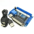thumbnail image 1 of 5 Axis CNC Interface Adapter Breakout Board For Mach3 Stepper Motor Driver With USB TAPDRA Spare Part, 1 of 4