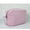 Pink, variant on New Seersucker Cosmetic Bag, Personalized Monogrammed Toiletry Bag, Embroidered Make Up Bag,Bridesmaid Makeup Bag, Wedding Gifts