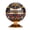 Royal Blue, variant on Suodoka Vintage Metal Globe Ashtray with Lid, Portable Windproof Stamped Pattern Design, Decorative Smoking Ash Holder for Indoor Outdoor Home Office Decor Desktop Ornament, 3.9 inches / 10 cm, Blue