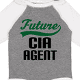 thumbnail image 4 of Inktastic Future Cia Agent Childs Boys Long Sleeve Baby Bodysuit, 4 of 5