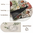 thumbnail image 6 of Gnomes Mushroom Area Rugs 8'x10', Washable Small Throw Rugs for Living Room Patio, Farmhouse Vintage Leaves Plants Butterfly Indoor Outdoor Rug Non-Slip Low Pile Carpet Runner Reversible Floor Mats, 6 of 8