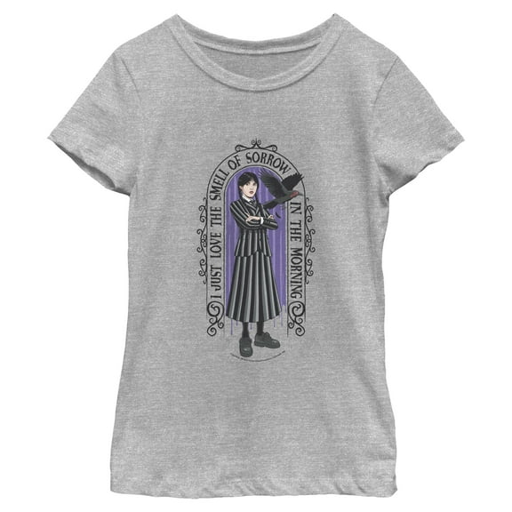 Girls Wednesday Love the Smell of Sorrow T Shirt