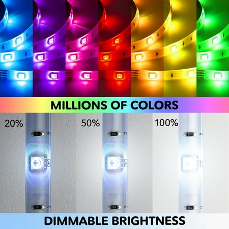 Geeni - Prisma Smart LED Strip Lights (3M) - Multicolor