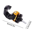 thumbnail image 3 of ddioayh Clearance Motorcycle Modification Accessories Power Assisted Bicycles Aluminum Alloy Double Hooks For Bicycles, 3 of 6