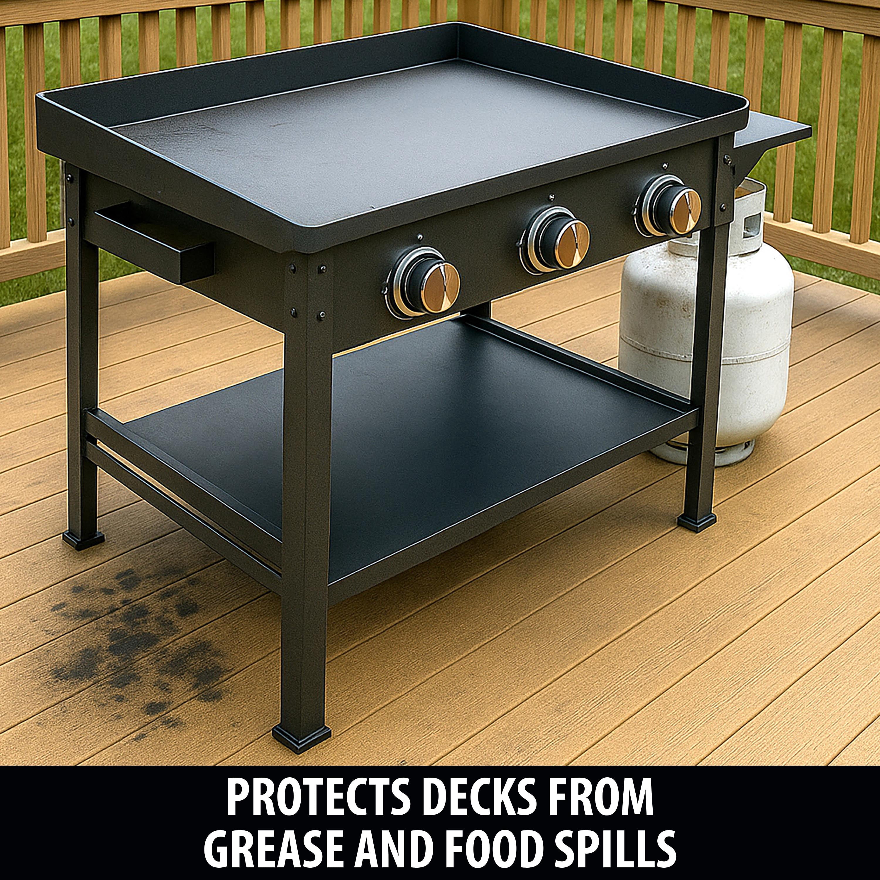 Expert Grill Brand - Gas Grill and Griddle Mat; Size Large 50" x 29" Composite / Synthetic Deck Safe
