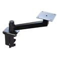 thumbnail image 4 of Cama de escritorio para gatos, percha para gatos con soporte giratorio de 360 degree, accesorio de mobiliario negro para trabajadores remotos, escritorio de, 4 of 8
