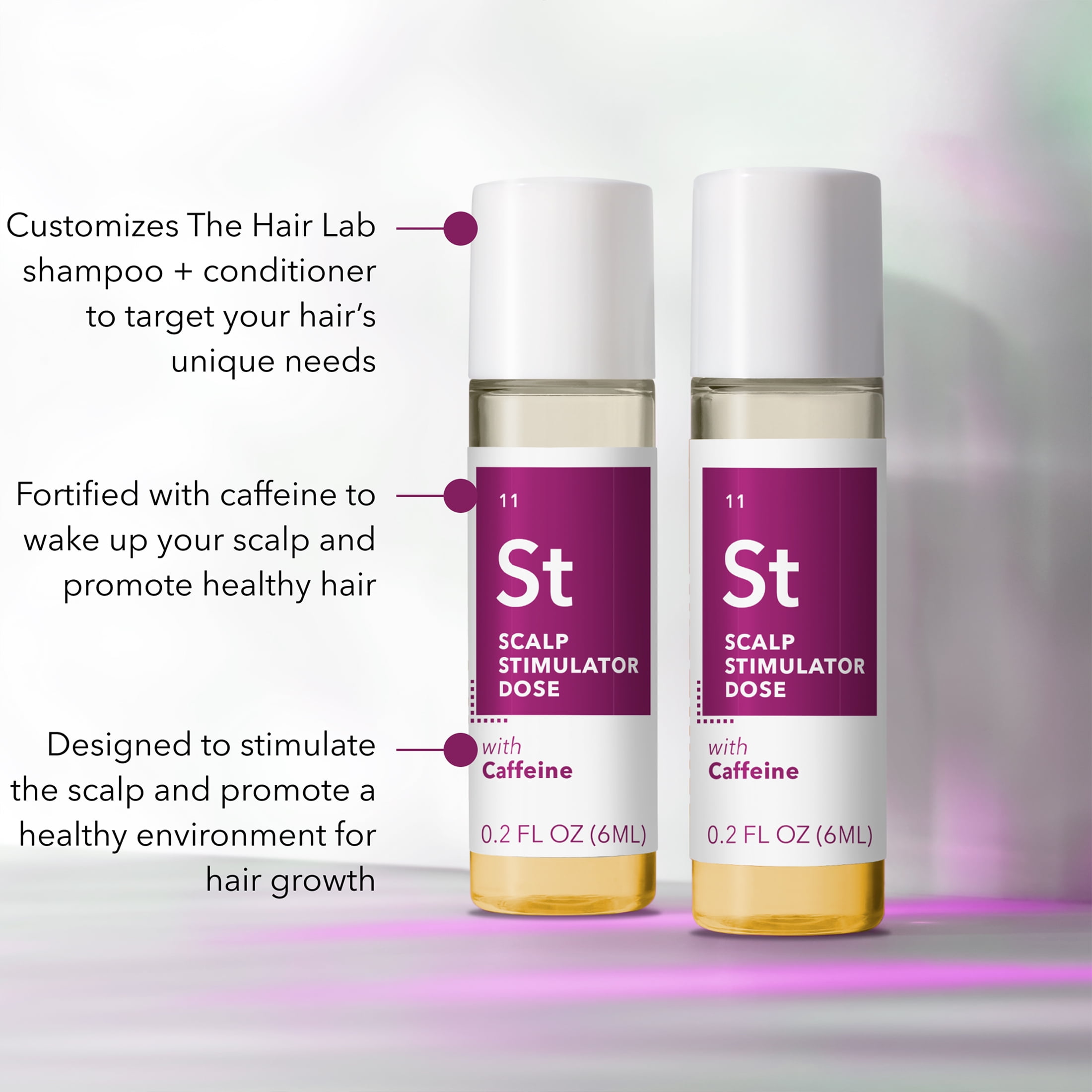 The Hair Lab Scalp Stimulator Dose Set 2 x 0.2 oz.