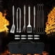 thumbnail image 2 of Utensilios para barbacoa, kit de accesorios para barbacoa de 20 piezas, herramienta para barbacoa de acero inoxidable, accesorio completo de primera calidad, utensilios para barbacoa al aire, 2 of 5