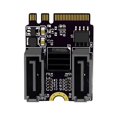 thumbnail image 4 of Tarjeta adaptadora SATA M2 a SATA3.0 KEY A + E WIFI M.2 a tarjeta convertidora para PC, 4 of 7