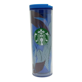 Baby Blue Retro Daisy Starbucks Cup