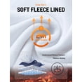 thumbnail image 4 of baleaf Thermal Shirts for Women Long Sleeve Mock Neck Tops Fleece Lined Base Layer with Thumb Hole Cold Weather Winter Gear White XL, 4 of 7