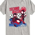 thumbnail image 3 of Marvel Spider-Man And His Amazing Friends - Techno Racer Morales - Toddler And Youth Short Sleeve Tee, 3 of 5
