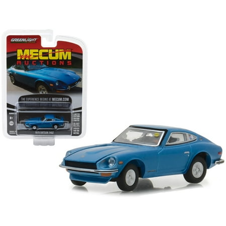 1970 Datsun 240Z Blue (Seattle 2014) Mecum Auctions Collector Series 2 1/64 Diecast Model Car by