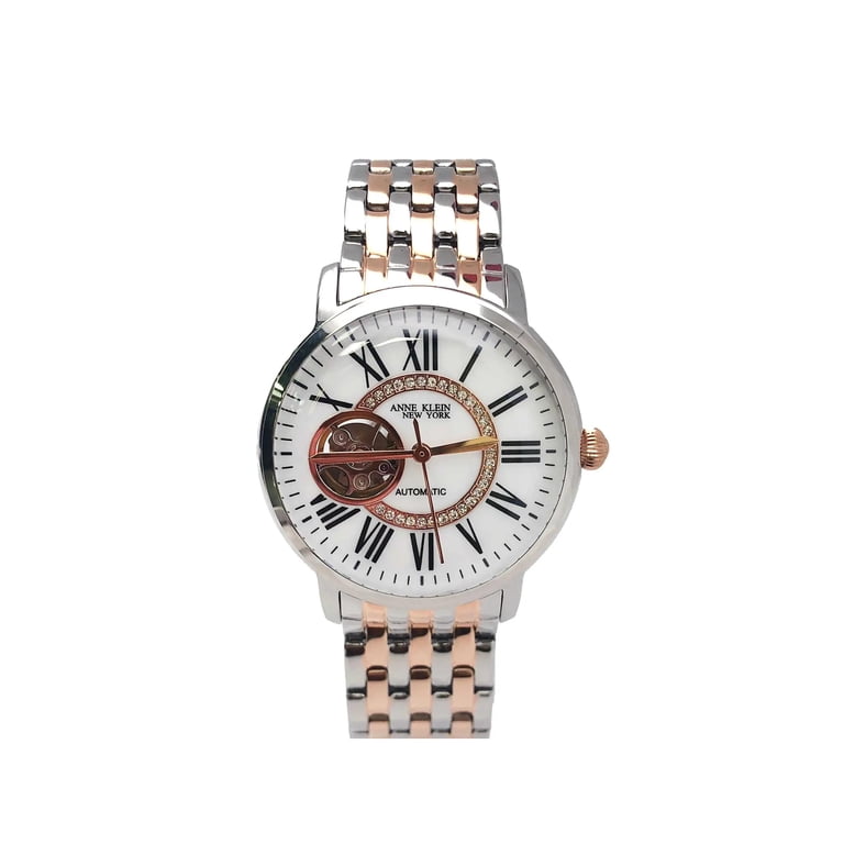 Anne Klein automatic skeleton watch Beautiful Sparkly Anne Klein Automatic 30mm Skeleton Watch  main image 3