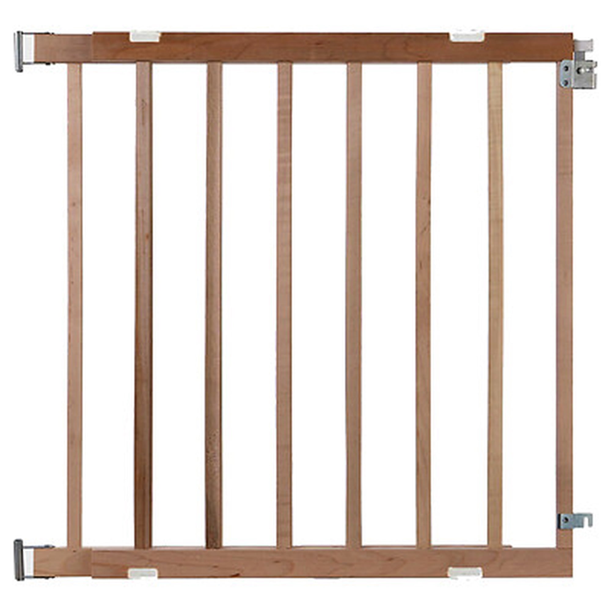 Supergate 4630A Stairway Swing Gate, Wood, 28-42 x 30-In. - Quantity 1
