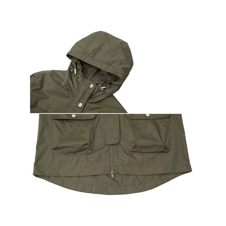 OLIVE GREEN WATERPROOF FISHING JACKET - **High Quality**