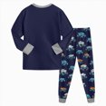 thumbnail image 5 of bwdbhd Toddler Boys Girls Pajamas Little Big Boy Girl Pajamas Sets Pjs Kids Jammies, 5 of 6