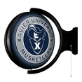 thumbnail image 2 of Xavier Musketeers 23'' x 21'' Team Mascot Illuminated Rotating Wall Sign, 2 of 4