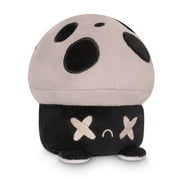 TeeTurtle The Original Reversible Mushroom Plushie Happy + Dead Rainbow + Gray Show Your Mood Without Saying a Word