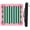 Bow Stripe, variant on NCQ Pink Bird Floral Mahjong Mat with Carrying Bag 31.5" x 31.5" Table Mat Vintage Chinoiserie Flower Non-Slip Game Table Cover for Card Board Tile Games
