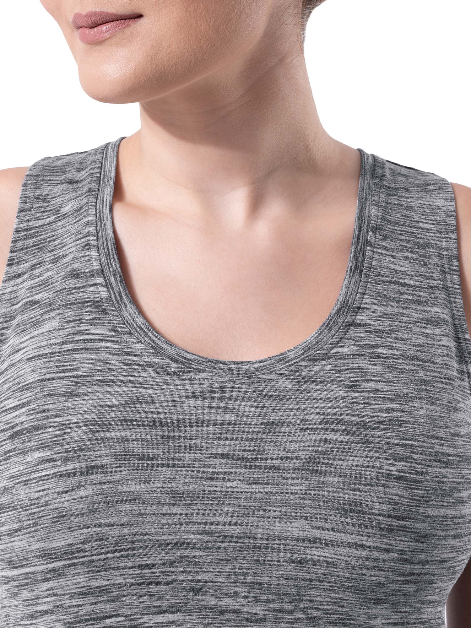 Athletic Works Women's Core Active Racerback Tank, 2-Pack