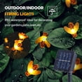 thumbnail image 4 of LED Bee Solar String Lights, Waterproof Honey Bee Garden Fairy Lights with 8 Lighting Modes for Garden Patio Balcony Tree Outdoor Landscape Christmas Party (Warm White), 4 of 9