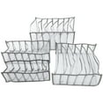 thumbnail image 1 of Shisuyan Wardrobe Storage Box Practical Lightweight 4Pcs 14.2X6.7X4.7In, 1 of 8