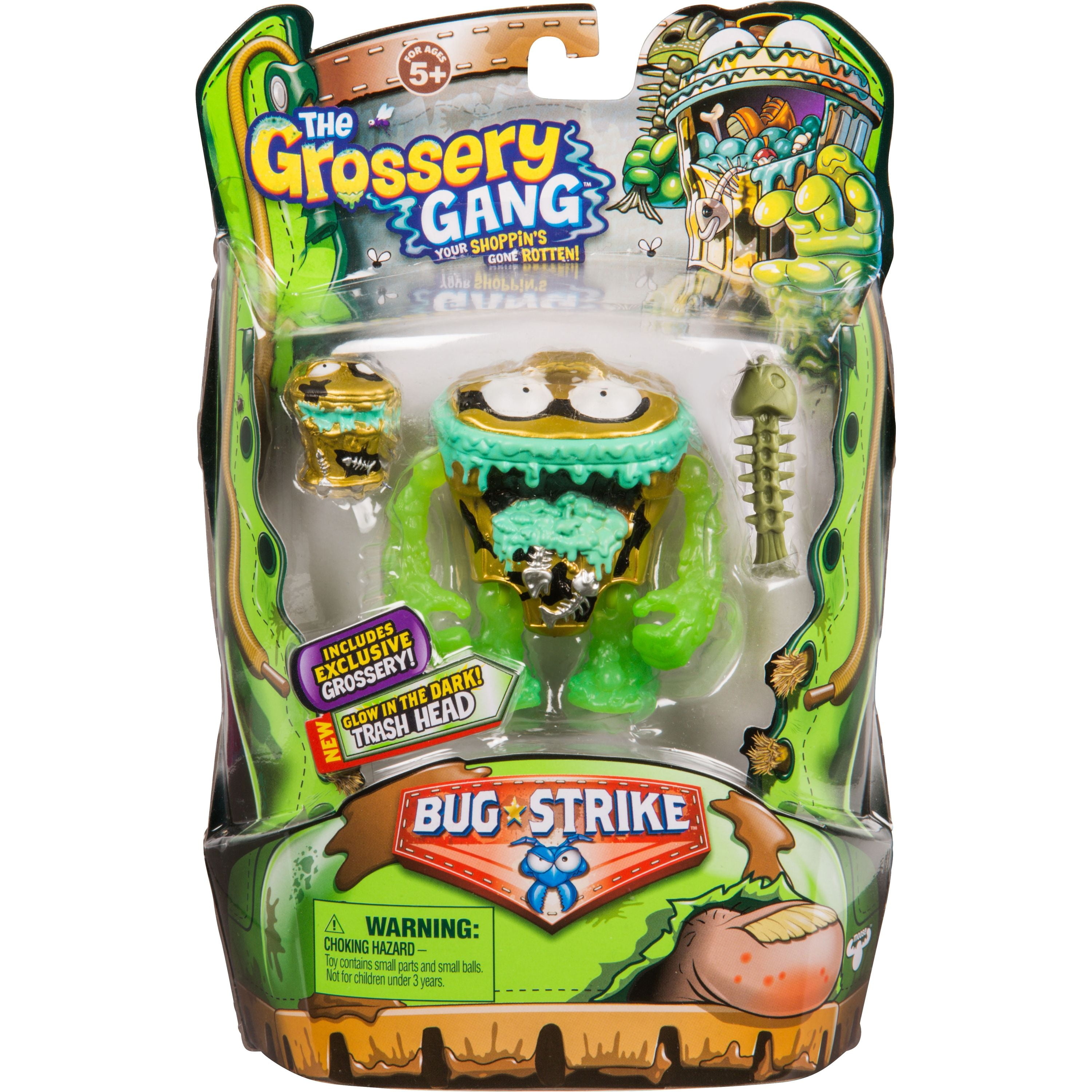 Grossery gang hotsell trash head