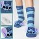 thumbnail image 5 of Calcetines tipo pantuflas Disney Stitch para mujer y adolescente, color azul, 5 of 7