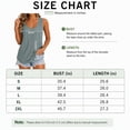 thumbnail image 5 of Tank Tops for Women Sleeveless Loose Fit Casual Summer Eyelet Scoop Neck Shirts for Daily Beach Wear, 5 of 7
