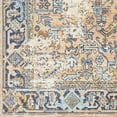 thumbnail image 6 of Livabliss Bodrum Coastal Indoor/Outdoor Area Rug,8'10" x 12',Blue/Peach, 6 of 7