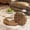 Wood, variant on Vanress 42" Glass Coffee Table, Round Coffee Table, Modern Double Layer Round Glass Coffee Table for Living Room, Wood