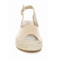thumbnail image 5 of London Rag Yarael Croco Peep Toe Womens Wedges, 5 of 10