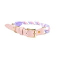 thumbnail image 1 of Ensemble de Laisse Colorée Tissée à la Main pour Chien, Collier pour Chien en Cuir, 1 of 2