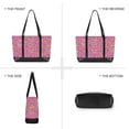 thumbnail image 6 of FORMRS Laptop Tote Bag for Women with 15.6" Computer Compartments Handbag, Pink Doughnuts, 6 of 7