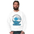 thumbnail image 5 of Lazy Smurf OG Slacker Sleepy Naps Sweatshirt for Men or Women Brisco Brands X, 5 of 6