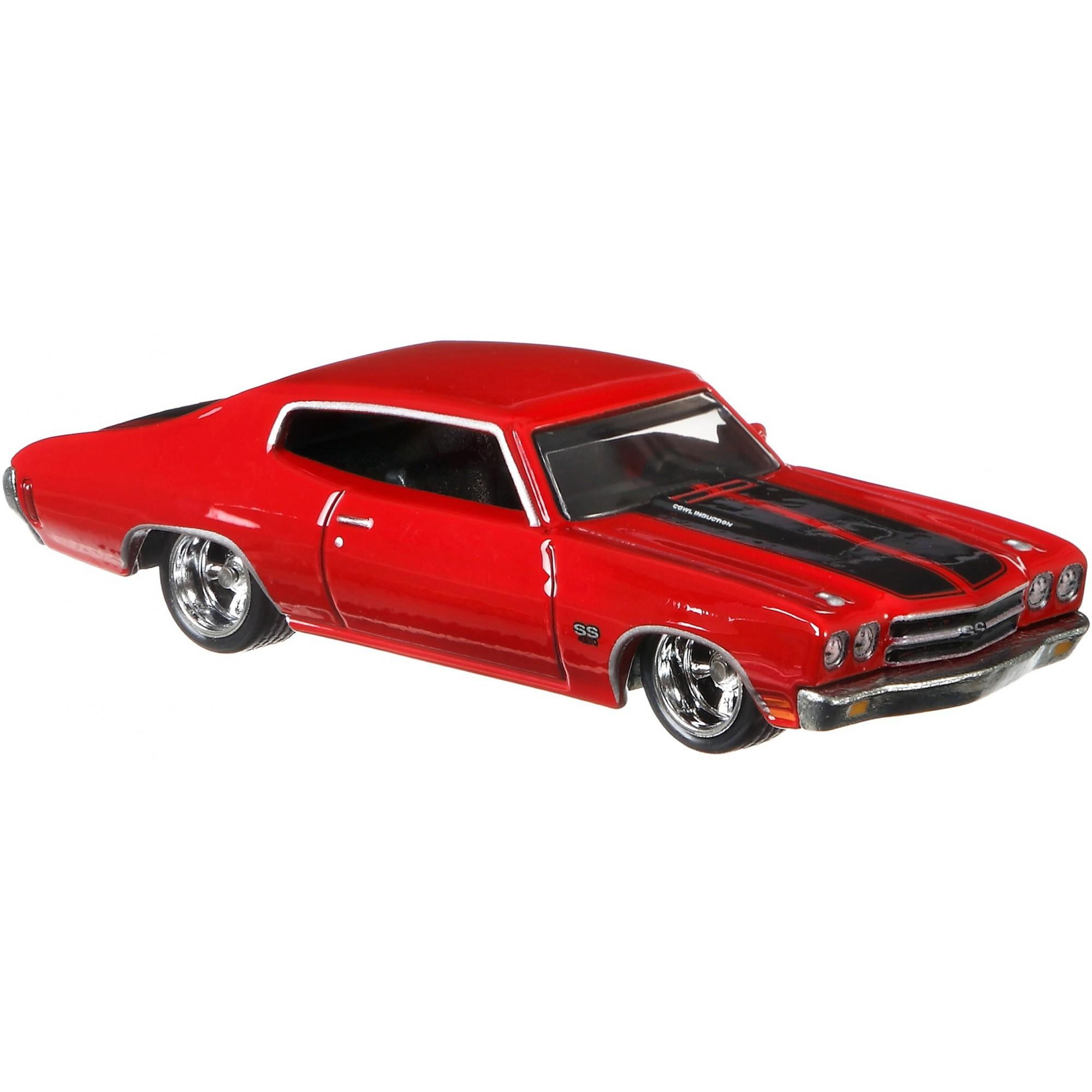 Hot Wheels Premium Fast & Furious 1/4 Mile Muscle 1970 Chevrolet Chevelle SS Red
