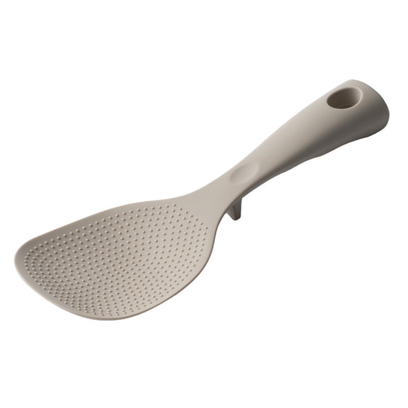 Ycandiee Rice Spoon Paddle, Silicone Rice Ladle, Rice Serving Spoon, Easy To Clean Rice Spoon for Electric Rice Cooker, Rice Paddle for Kitchen
