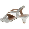 thumbnail image 3 of De Blossom Girls K-Stella-2 Stunning Strappy Dress Heel Metallic Party Shoes, 3 of 4