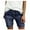Blue, variant on Aoochasliy Womens Pants Casual Short Trousers Summer Pants Bottoms Ripped Jeans