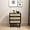 Black, variant on RARZOE Rattan Nightstand Dresser Chest of 3 Drawers, Wood Storage Dresser Cabinet Organizer Unit for Bedroom Closet Living Room Office(Black)