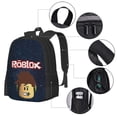 thumbnail image 4 of Roblox Backpack Lightweight Bag Anime 3d Printing Travel Backpacks Unisex Large Capacity Daypack For Men Women, 4 of 5