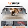 thumbnail image 2 of VEVOR Bac à Litière pour Chat de 6 Po de Profondeur, Bac à Litière Sans Odeur avec Pied de Filtration, 2 of 9