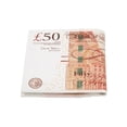 thumbnail image 2 of TrendsBlue Premium British Pound 50 GBP Bill Money Print PU Leather Bifold Wallet, 2 of 6