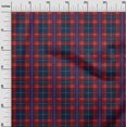 thumbnail image 2 of oneOone Georgette Viscose Fabric Tartan Check Print Fabric By The Yard 42 Inch Wide, 2 of 4
